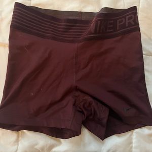 Nike Pro spandex shorts